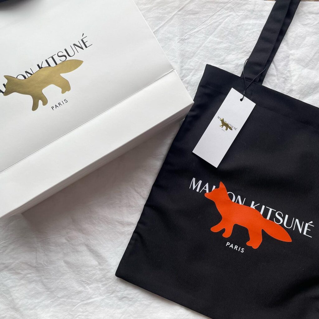 メゾン キツネ(Maison Kitsuné)トートバッグ